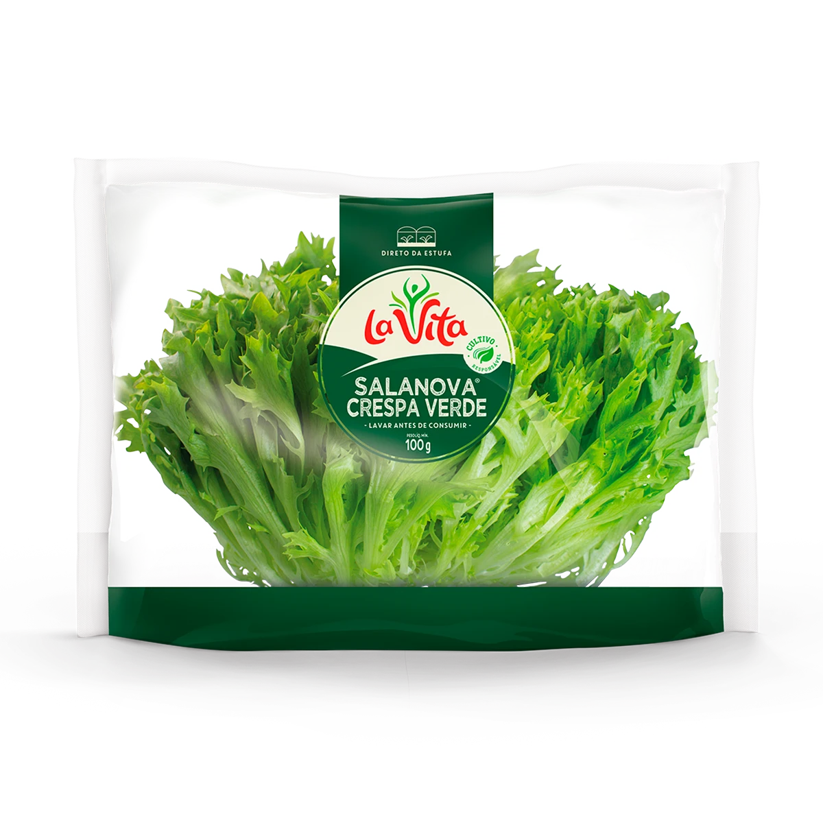 Salanova crespa verde La Vita 100g fresca e selecionada