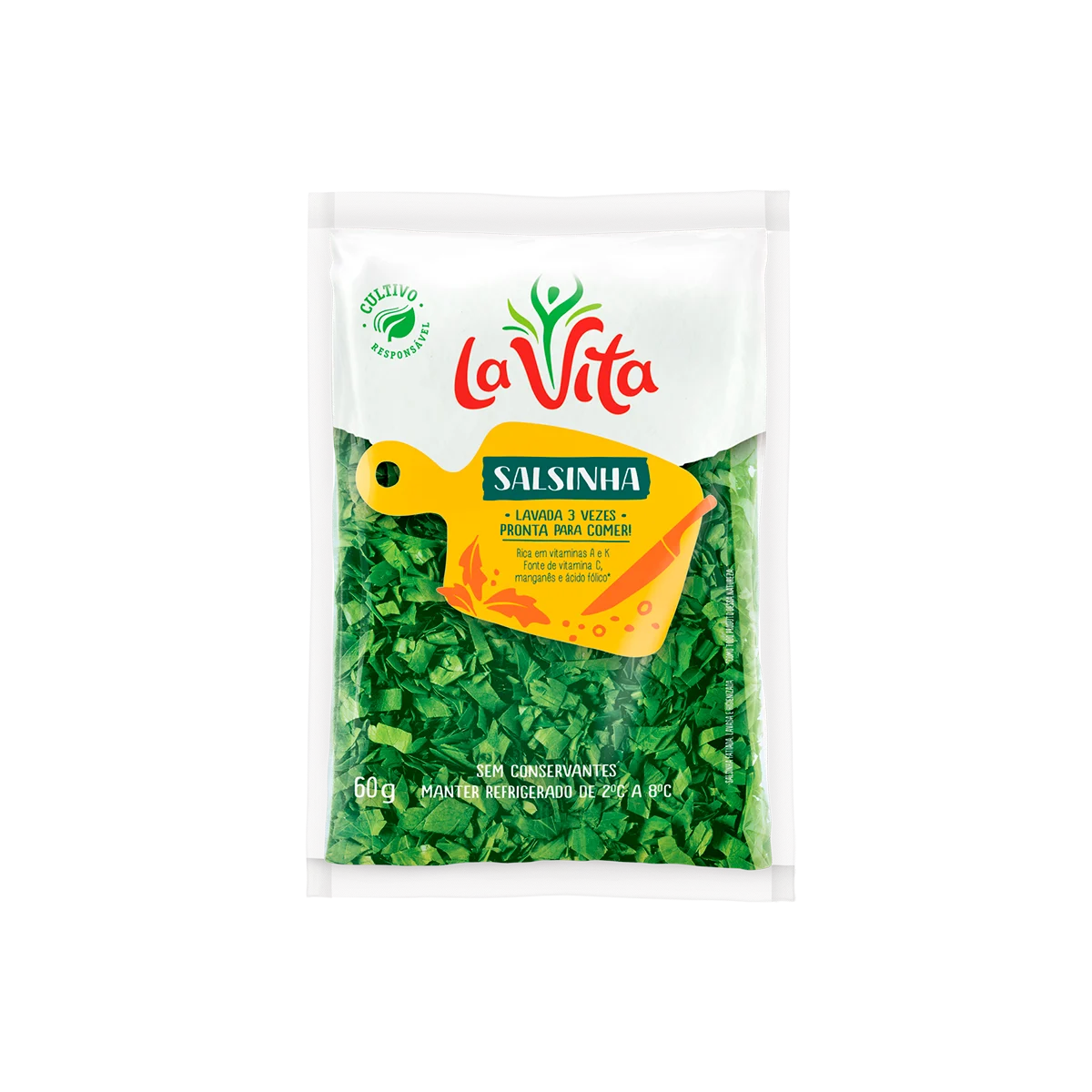 Salsinha picada La Vita 60g pronta para consumo